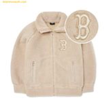  Áo Khoác Lông MLB Basic Medium Logo Mega Overfit Fleece Jumper B 3AFDB0726-43BGL - Begi 