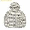 Áo Khoác Phao MLB Monogram New York Yankees 3ADJM0326-50CRS Trắng Kem
