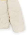  Áo Khoác Phao MLB Basic U-neck lightweight short padding BOS (D.Cream) 3ADJB0146-43CRD 