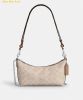  Túi Đeo Vai Coach Caitlin Shoulder Bag In Signature Canvas Taupe CEK80 