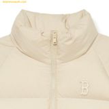  Áo Khoác Phao MLB Women's Basic Over-Crop Padded BOS (L.Beige) 3FDJB0136-43BGL Begi 