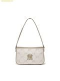  Túi Đeo Vai MLB New York Yankees Diamond Monogram Jacquard Mini Hobo Bag 3ABQMJ16N-50CRD 