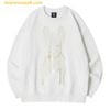 Áo Sweater LifeWork Gold Big Radog Màu Trắng