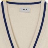  Áo Khoác Cardigan MLB Monogram Jersey Boston Red Sox 3AKCM0344-43CRD Trắng Kem 