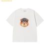  Áo Phông ADLV 3D Ac Bear Face Short Sleeve T-Shirt Trắng 