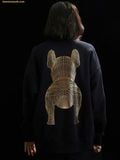  Áo Sweater LifeWork Gold Big Radog Màu Đen 