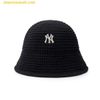 Mũ Len MLB Basic Wool Knit Dome Hat New York 3AHTW0236-50BKS Đen