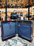  Vali kéo vỏ cứng FILA Hard-Shell Spinner 4 bánh Size 22 Xách Tay Cabin Màu Tím / Đen / Trắng 