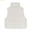  Áo Khoác Phao Ghile MLB Women's Varsity Padded Vest NY (Cream) 3FDVV1046-50CRS 