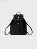 Balo WHOAU Suede Buckle Backpack Màu Đen