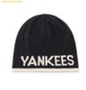 Mũ Len MLB Lettering Mid Beanie 3ABNM0836-50BKS Màu Đen