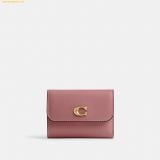  Ví Gập Coach Essential Card Holder Wallet Peony CZ111 