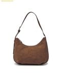  Túi Đeo Vai MLB Basic Palette Hobo Bag Boston Red Sox 3ABQSD16N-43BRS - Nâu 
