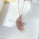  Dây chuyền SWAROVSKI Nice pendant Feather, White, Rose gold-tone plated 5663483 