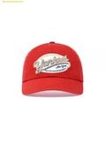  Mũ Lưỡi Trai MLB Street Oval Cursive Unstructured Ball Cap New York Yankees 3ACPV016N-50RDS Đỏ 