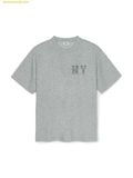  Áo Thun MLB Basic Denim-like Coopers Overfit Functional Short-Sleeve T-Shirt New York Yankees 3ATSB1053-50MGS 