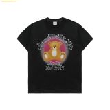  Áo Phông ADLV Blur Sketch Bear Short Sleeve T-Shirt Đen 