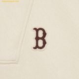  Áo Half Zip MLB Basic Small Logo Half Zip-Up Overfit Man-to-Man BOS (D.Cream) 3AMTB0534-43CRD 