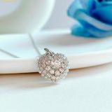  Dây Chuyền, Vòng Cổ Swarovski Idyllia pendant Heart, White, Rhodium plated 5684386 
