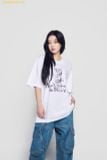  Áo Phông ADLV Metal Belly Short Sleeve T-Shirt Trắng Kem 