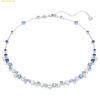 Dây Chuyền Swarovski Constella necklace Mixed cuts, Blue, Rhodium plated 5732255 