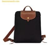  Balo Longchamp Le Pliage Original Backpack Size M Noir Origin Màu Đen 