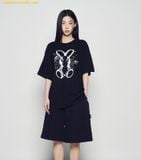  Áo Phông ADLV Solo Rabbit Alien Short Sleeve T-Shirt Đen 