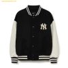 Áo Khoác Bomber MLB New York Yankees 3AJPV0634-50BKL Màu Đen Trắng