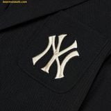  Áo Khoác Vest MLB Basic Medium Logo Blazer Light Jacket NY (Black) 3AJKB5124-50BKS 