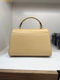 Túi Xách COACH Eliza Top Handle Bag CT852 Nâu Trơn 