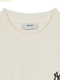  Áo Sweat MLB Basic Small Logo Overfit Man-to-Man NY (Cream) 3AMTB0151-50CRS Trắng Kem 