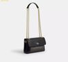  Túi Đeo Chéo Coach Elodie 18 Crossbody Bag in Exclusive Canvas Black CEU11 
