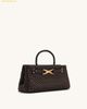  Túi Xách JW Pei Elora Woven Tote Bag - Nâu Đậm 