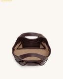  Túi Xách JW PEI Mabel Soft Bow Tote Bag - Dark Brown - Nobox 