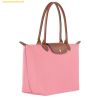  Túi Xách LongChamp Le Pliage Original Size M Tote Bag Marshmallow / Guimauve - Recycled Canvas (Màu Hồng) 