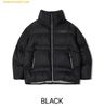  Áo Khoác Phao Life Work Polar Puffer High Neck Jumper LW244JP150 - Đen 
