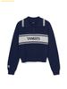  Áo Half-Zip MLB Women's Sportive Varsity Half-Zip Sweater New York Yankees (L.Navy) 3FKPV0344-50NYL 