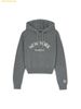  Áo Hoodie MLB Women's Basic Varsity Hoodie Sweater Pullover NY (D.Melange Grey) 3FKPV0144-50MGD 