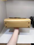  Túi Xách COACH Eliza Top Handle Bag CT852 Nâu Trơn 