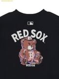  Áo Phông MLB Oversized short-sleeve T-shirt featuring Mega Bear back graphic Boston Red Sox Black 3ATSE0263-43BKS 