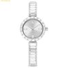  Đồng Hồ Swarovski Matrix bangle watch Swiss Made, Crystal bracelet, White, Stainless Steel 5677487 