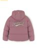 Áo Khoác Phao MLB Varsity Vintage Lettering Hooded Short Padding New York Yankees 3ADJV0356-50PKD Hồng