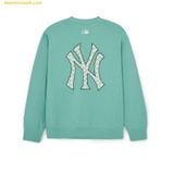  Áo Sweater MLB Monogram Gradient Big Lux Overfit New York Yankees 3AMTM0444-50MTM Màu Xanh 