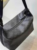  Túi Cầm Tay Nam Coach Travel Kit With Speedclip In Signature Canvas Charcoal CAN35 