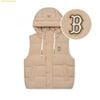  Áo Khoác Phao Ghile MLB Basic Hooded Men's Padded Vest B Begi 3ADVB0126-43BGS 