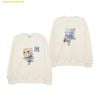 Áo Sweat MLB Mega Bear Winter Sports Bear Fleece Overfit Man-to-Man NY (Cream) 3AMTE0236-50CRS