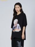  Áo Phông ADLV Baby Face Pie Boy Short Sleeve T-Shirt - Đen 