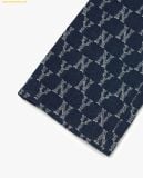  Quần Dài MLB Classic Monogram Stripe Jacquard Denim 3FDPM0424 