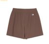  Quần short MLB Women'S Basic Ribbed 4" Shorts NEW YORK YANKEES 3FSPB0353-50BRS Màu Nâu 
