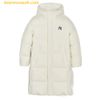  Áo Khoác Phao Dài MLB Basic Big Lettering Hood Long Padding New York Yankees 3ADJB1846-50CRS - Kem 